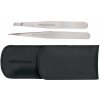 Tweezerman Petite Tweeze Set Black sada pinziet v čiernom púzdre
