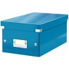 !!!n LEITZ Krabice na DVD Click & Store, Modrá