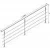 neuvedená Zábradlie schod VS AISI304, 40x40x2/4xd12/H900/L30