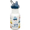 Detská fľaša Klean Kanteen Classic Sippy 355 ml Farba: biela/modrá