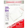 Harmanec K Poštové obálky B4 s páskou, biele, 25 ks 90g