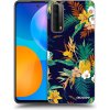 Picasee silikónový čierny obal pre Huawei P Smart 2021 - Pineapple Color