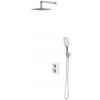 OMNIRES - PARMA termostatický podomietkový sprchový systém chróm / biela /CRB/ SYSPM17ACRB