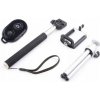 SET SELFIE 4v1 Statív Pilot Bluetooth Držiak na telefón Smartfón 52-87 mm