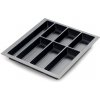 AGOFORM Príborník Classico Kristall softTouch 50 (422 x 474 mm) čierny