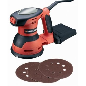 Random orbital sander KA198 / 125 mm, Black+Decker - Random