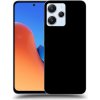 Picasee silikónový čierny obal pre Xiaomi Redmi 12 5G - Separ - Black On Black 1