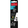 Dekoračný popisovač, 1,0/3,0 mm, obojstranný, akrylový, FABER-CASTELL 