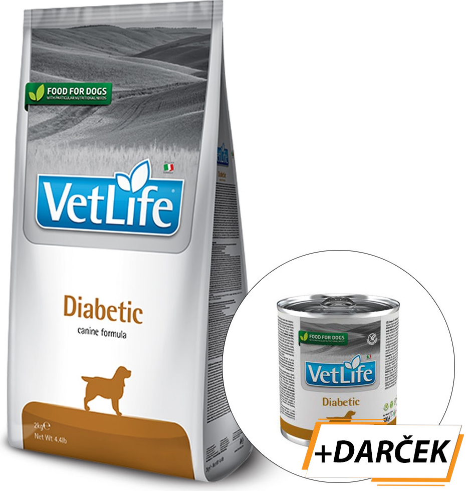 Vet Life dog Diabetic 2 kg