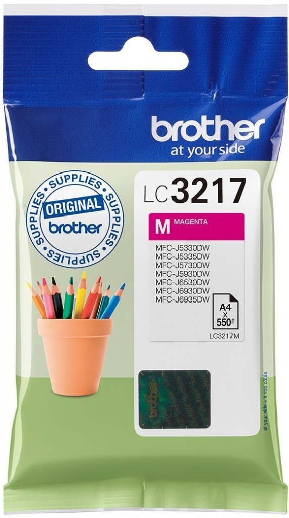 Brother LC-3217M - originálny