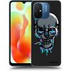 Picasee silikónový čierny obal pre Xiaomi Redmi 12C - EARTH - Lebka 3.0
