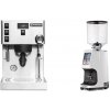 Rancilio Silvia PRO X + Eureka Atom Specialty 75, white