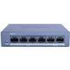 DS-XS0106-P - PoE prepínač 4+2, neadministratívny, 45W - Hikvision