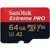 SanDisk Extreme Pro micro SDXC 64GB + adaptér SDSQXCU-064G-GN6MA