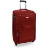 AVANCEA Textilný cestovný kufor GP4725 2W červený M 66x43x28 ​​cm