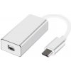 AppleKing adaptér USB-C na Mini DisplayPort pre MacBook - 10cm - biely - možnosť vrátiť tovar ZADARMO do 30tich dní