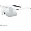uvex pace stage small okulire, white matt/mirror silver s3