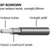 LONGUS Bowden radiaci SP čierny BOX /30m