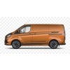 Priečniky Thule WingBar Evo Black Ford Transit Custom 2018 - s pevnými bodmi
