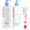 Topicrem Gift Box Topicrem Soothing Cream regeneračný a upokojujúci krém 100 ml + Topicrem BABY My 1st Ultra-Moisturizing Milk hydratačné mlieko na telo a tvár pre suchú a citlivú pokožku 500 ml + Top