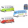 Mikro trading Autobus 7,5cm kov volný chod 3barvy v krabičce 24ks v DBX
