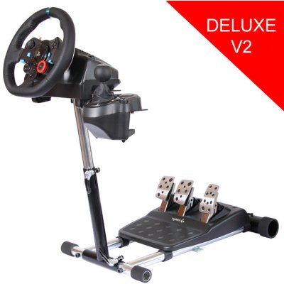 Wheel Stand Pro DELUXE V2, stojan na volant a pedály pro Logitech G25/G27/G29/G920