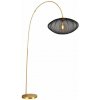 LUCIDE 03747/60/30 CORINA stojacia lampa V1920mm 1xE27 čierna, mosadzná