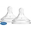 Dr.Browns náhradné silikon cumlíky pre dojčenské fľašky options Wide Neck stupeň 4 BPA Free 2ks WN4201