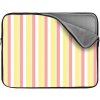 Sablio Obal na notebook Žlto-ružové pruhy - 15,6