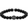 THOMAS SABO náramok Cross black A1928-812-11-L18