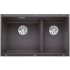 Blanco Subline 430/270 - Silgranitový drez, 76x46 cm, sivá skala 523152
