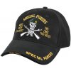 ROTHCO čiapka DELUXE SPECIAL FORCES baseball ČIERNA