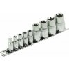 EXTOL PREMIUM, Kľúče nástrčné Torx, 1/4'' E5-18, CrV, 8818114