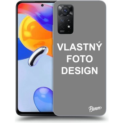 Púzdro Picasee silikónové Xiaomi Redmi Note 11 Pro 5G - Vlastný design/motiv čiré