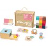 Sada náučných hračiek pre bábätká 7–⁠12 mesiacov - edukatívny box