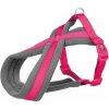 Trixie Nylonový postroj PREMIUM podšitý - fuchsie 45-80 cm/25 mm