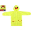Teddies Pláštenka detská kačička veľkosť 110-120cm žltá