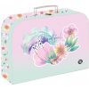 OxyBag Kufrík lamino 34 cm Flowers