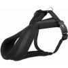 Nylonový postroj PREMIUM podšitý 30-55cm/15mm (XS-S), čierna