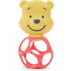 BRIGHT STARTS Hryzačka s hrkálkou Winnie the Pooh™ Hunny & Shake™ 2ks, 0m+ 17306-6