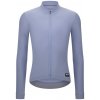 SANTINI Cyklistický dres s dlhým rukávom zimný - RTR - modrá L