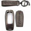 Kľúčenka 3v1 MERCEDES PUZDRO na kľúč diaľkový ovládač + Kožená Mercedes C E GLC GLE S