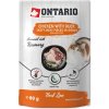 Kapsička ONTARIO Cat Herb - Chicken with Duck, Rice and Rosemary 80 g
