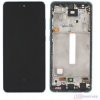Samsung Galaxy A52 (SM-A525F), A52 5G (SM-A526B) LCD displej + dotyková plocha + rám modrá - originál GH82-25524B, GH82-25526B, GH82-25754B, GH82-25602B