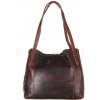Kožená kabelka cez rameno Greenburry 1309-25