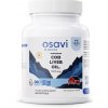 Osavi Norwegian Cod Liver Oil, Nórsky olej z tresčej pečene, citrón, 1000 mg, 60 kapsúl Výživový doplnok