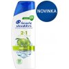 Head & Shoulders Apple Fresh 2v1 Šampón na Lupiny 330 ml. Pocit Sviežosti a Vôňa Jabĺk