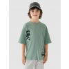 4F Boys' T-shirt kaki