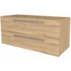 Mereo, Mereo Bino, kúpeľňová skrinka 121 cm, Multidecor, Jaseň horský, MER-CN693SJASH