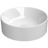 GSI - KUBE X keramické umývadlo na dosku, priemer 40cm, biela ExtraGlaze 942611